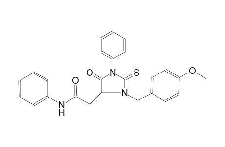 4-imidazolidineacetamide, 3-[(4-methoxyphenyl)methyl]-5-oxo-N,1-diphenyl-2-thioxo-