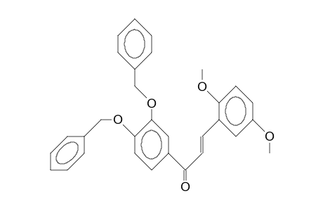 3',4'-Dibenzyloxy-2,5-dimethoxy-chalcone