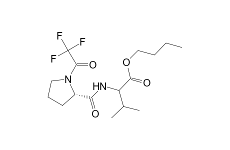 n-butyl N-[(N-trifluoroacetyl)-L-prolyl]-2-amino-3-methylbutanoate