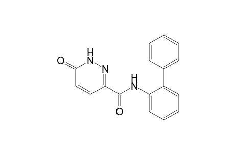 3-Pyridazinecarboxamide, N-[1,1'-biphenyl]-2-yl-1,6-dihydro-6-oxo-