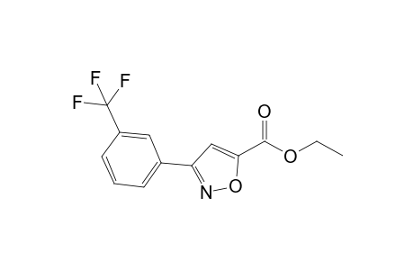 Ethyl 3-[3-(trifluoromethyl)phenyl]isoxazole-5-carboxylate