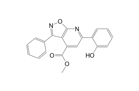 isoxazolo[5,4-b]pyridine-4-carboxylic acid, 6-(2-hydroxyphenyl)-3-phenyl-, methyl ester