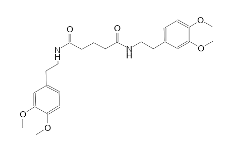 N~1~,N~5~-bis[2-(3,4-dimethoxyphenyl)ethyl]pentanediamide
