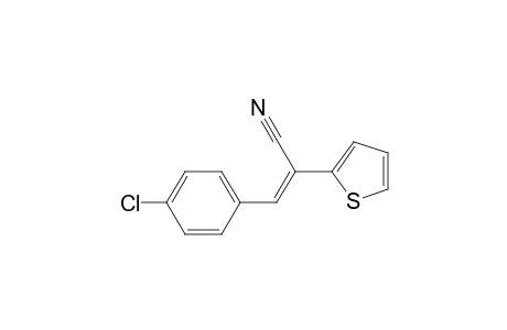 E-3-(4-Chlorophenyl)-2-(2-thienyl)acrylonitrile