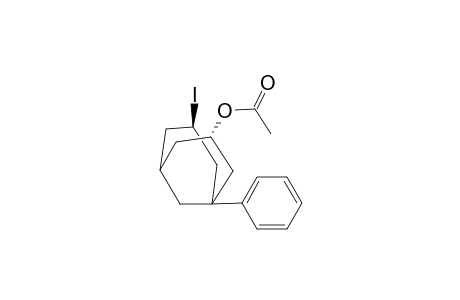 1-PHENYL-3-ENDO-ACETOXY-7-EXO-IODOBICYClO-[3.3.1]-NONANE
