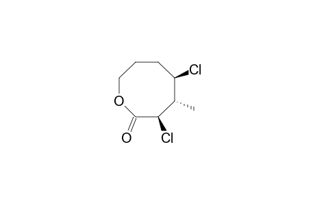 (3R,4S,5R)-3,5-bis(chloranyl)-4-methyl-oxocan-2-one