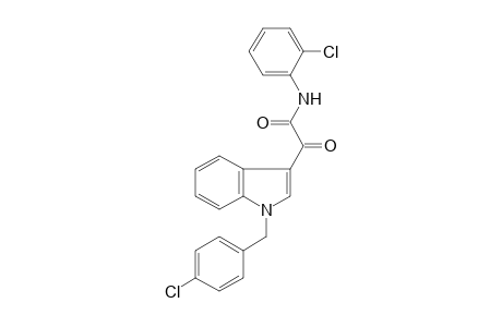1H-Indole-3-acetamide, N-(2-chlorophenyl)-1-[(4-chlorophenyl)methyl]-.alpha.-oxo-