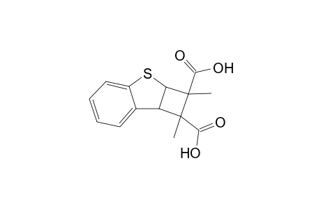 Benzo[b]cyclobuta[d]thiophene-1,2-dicarboxylic acid, 1,2,2a,7b-tetrahydro-1,2-dimethyl-