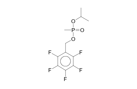 Isopropyl 2,3,4,5,6-pentafluorobenzyl methylphosphonate