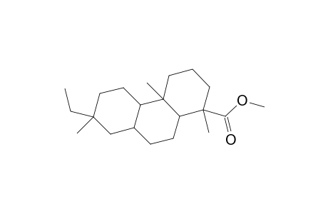 1-Phenanthrenecarboxylic acid, 7-ethyltetradecahydro-1,4a,7-trimethyl-, methyl ester, [1R-(1.alpha.,4a.beta.,4b.alpha.,7.alpha.,8a.beta.,10a.alpha.)]-