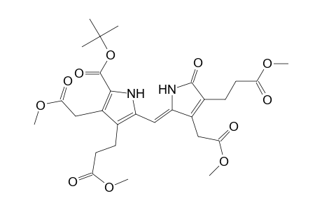 1H-Pyrrole-3-propanoic acid, 5-[[5-[(1,1-dimethylethoxy)carbonyl]-4-(2-methoxy-2-oxoethyl)-3-(3-methoxy-3-oxopropyl)-1H-pyrrol-2-yl]methylene]-2,5-dihydro-4-(2-methoxy-2-oxoethyl)-2-oxo-, methyl ester, (Z)-