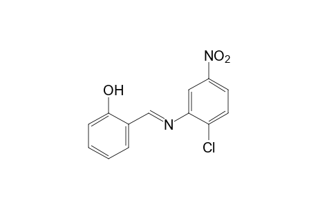 o-[N-(2-chloro-5-nitrophenyl)formimidoyl]phenol