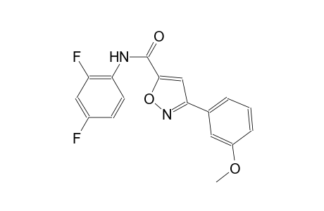 5-isoxazolecarboxamide, N-(2,4-difluorophenyl)-3-(3-methoxyphenyl)-