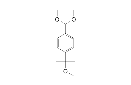 Benzene, 1-(dimethoxymethyl)-4-(1-methoxy-1-methylethyl)-