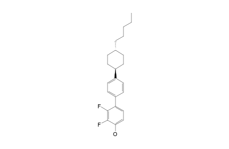 2,3-DIFLUORO-4-HYDROXY-4'-(4-N-PENTYL)-CYCLOHEXYL-DIPHENYL