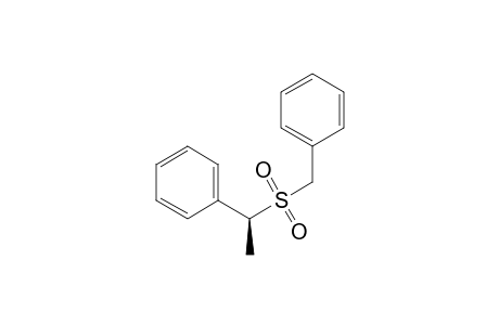 Benzene, [[(1-phenylethyl)sulfonyl]methyl]-, (S)-