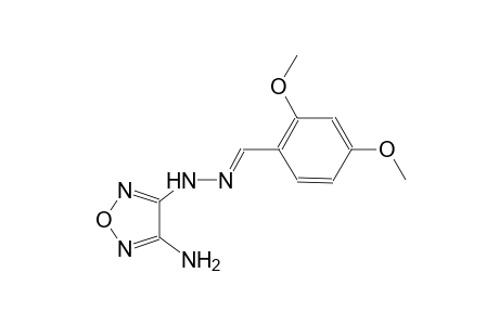 benzaldehyde, 2,4-dimethoxy-, (4-amino-1,2,5-oxadiazol-3-yl)hydrazone