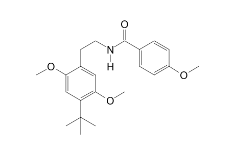 N-[2-(4-tert-Butyl-2,5-dimethoxyphenyl)ethyl]f-4-methoxybenzamide