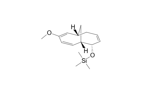 3-Methoxy-7.alpha.-((trimethylsilyl)oxy)-(1H.beta.,6H.beta.)-bicyclo[4.4.1]undeca-2,4,8-triene