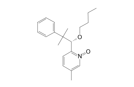 (R)-5-METHYL-2-(1-BUTOXY-2-METHYL-2-PHENYLPROPYL)-PYRIDINE-N-OXIDE
