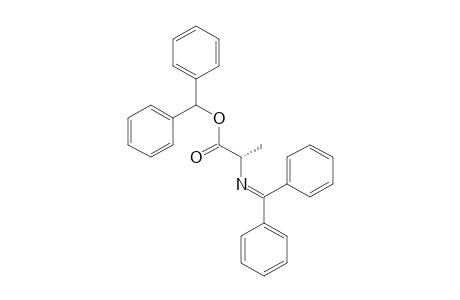 BENZHYDRYL-N-(DIPHENYLMETHYLENE)-L-ALANINATE