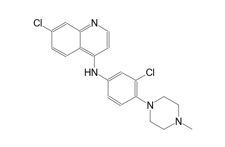 N-[3-chloro-4-(4-methyl-1-piperazinyl)phenyl]-N-(7-chloro-4-quinolinyl)amine