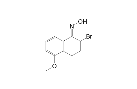 (Z)-2-bromo-5-methoxy-3,4-dihydronaphthalen-1(2H)-one oxime