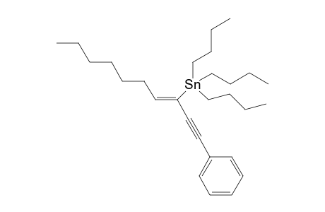 (Z)-1-Hexyl-2-tributylstannyl-4-phenyl-1-buten-3-yne