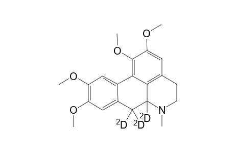 (R,S)-6a,7,7-Trideuterio-glaucine