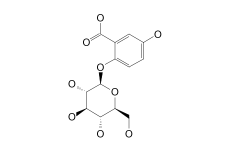 ORBICULARIN;GENTISIC-ACID-2-O-BETA-GLUCOPYRANOSIDE;2,5-DIHYDROXYBENZOIC-ACID-2-O-BETA-GLUCOPYRANOSIDE