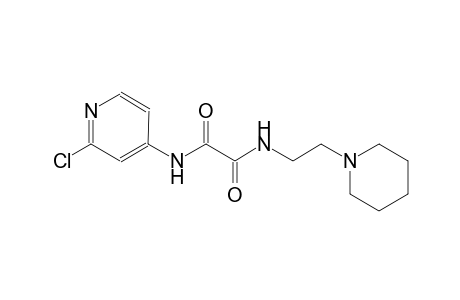 ethanediamide, N~1~-(2-chloro-4-pyridinyl)-N~2~-[2-(1-piperidinyl)ethyl]-