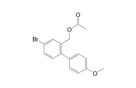 (4-Bromo-4'-methoxy-[1,1'-biphenyl]-2-yl)methyl acetate