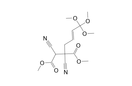 1,1,1-TRIMETHOXY-5,6-BIS-(METHOXYCARBONYL)-5,6-DICYANO-(E)-HEX-2-ENE