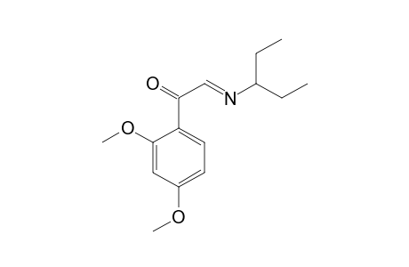 2-(2,4-Dimethoxyphenyl)-N-pent-3-yl-2-oxo-ethanimine