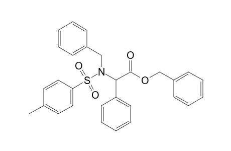 (phenylmethyl) 2-[(4-methylphenyl)sulfonyl-(phenylmethyl)amino]-2-phenyl-ethanoate