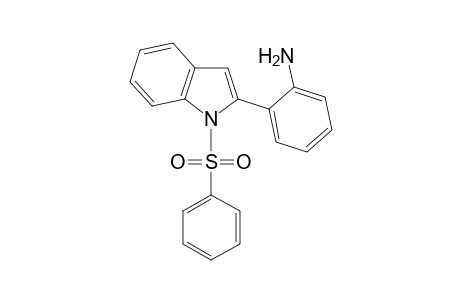 1H-Indole, 2-(2-aminophenyl)-1-(phenylsulfonyl)-