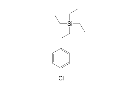 2-(4-chlorophenyl)ethyl-triethylsilane