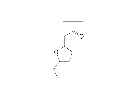 1-(5-Ethyl-tetrahydrofuran-2-yl)-3,3-dimethyl-butan-2-one