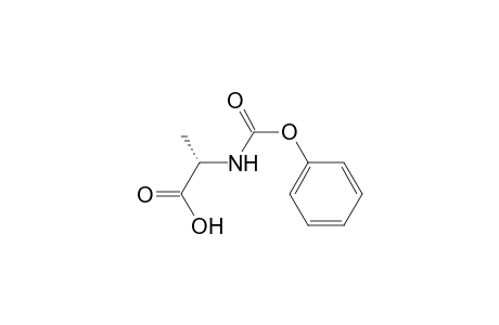 (2S)-2-(carbophenoxyamino)propionic acid