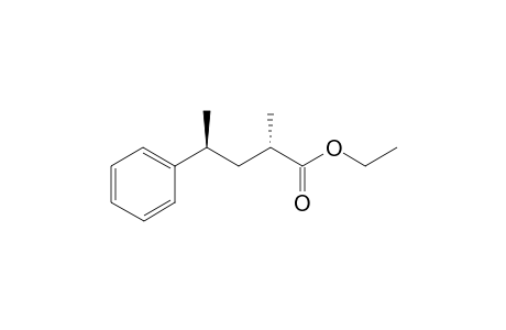 (2S,4S)-ethyl 2-methyl-4-phenylpentanoate