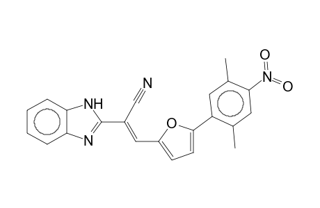 (2E)-2-(1H-Benzimidazol-2-yl)-3-[5-(2,5-dimethyl-4-nitrophenyl)-2-furyl]-2-propenenitrile