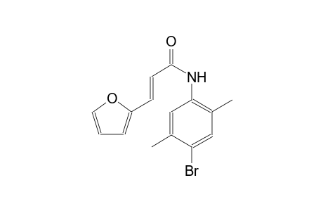 (2E)-N-(4-bromo-2,5-dimethylphenyl)-3-(2-furyl)-2-propenamide