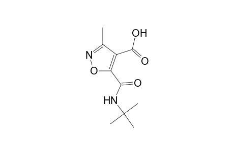 4-Isoxazolecarboxylic acid, 5-[[(1,1-dimethylethyl)amino]carbonyl]-3-methyl-