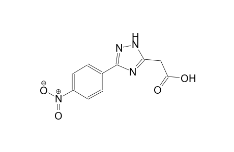 1H-1,2,4-triazole-5-acetic acid, 3-(4-nitrophenyl)-