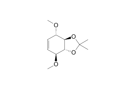 (1S,2R,3R,4S)-(-)-2,3-O-Isopropylidene-1,4-dimethoxycyclohex-5-ene-2,3-diol