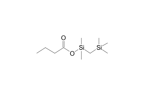 Dimethyl[(trimethylsilyl)methyl]silyl butyrate