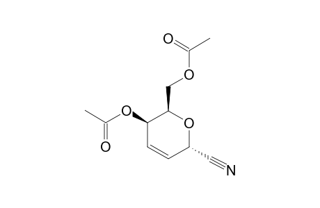4,6-Di-O-acetyl-2,3-dideoxy-.alpha.D-erythro-hex-2-enopyranosyl Cyanide