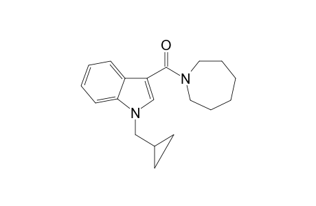 Azepan-1-yl[1-cyclopropylmethyl-1H-indole-3-yl]methanone