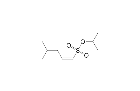 1-Pentene-1-sulfonic acid, 4-methyl-, 1-methylethyl ester, (Z)-