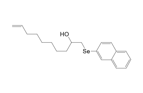 1-(2-Naphthyl)seleno-dec-9-en-2-ol